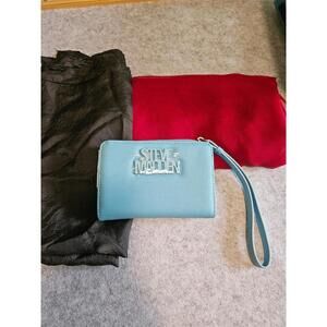 Steve madden cavier blue wallet wristlet nwt